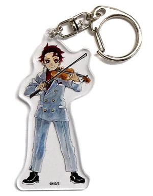 Kamado Tanjiro Demon Slayer: Kimetsu no Yaiba Weekly Shonen Jump 50th Anniversary JUMP MUSIC FESTA Acrylic Keychain Key Ring [USED]