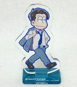 Osomatsu Denki Mystery Osomatsu-san Money Wars'18 Trading Acrylic Standy Phase 2 Special Event Festival Matsu-san '18 Goods Acrylic Stand [USED]