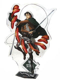 Levi Super Big Acrylic Stand Figure Attack on Titan Season 3 x animate cafe Acrylic Stand [USED]