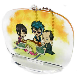 Shinsuke Takasugi, etc. Gintama Season 5 Newly Drawn SD Acrylic Charm ANIPLEX+ Limited Blu-ray/DVD Vol.4 Purchase Bonus Charm [USED]