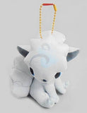 Alolan Vulpix Mascot pokemon time Pokemon Pokemon Center Limited Key Ring  [USED]