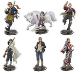 Acylic Stand Ichiban Kuji Golden Kamuy Priza G All 6 Types Set Acrylic Stand [USED]