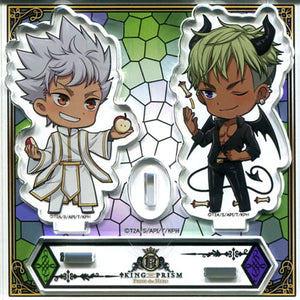 Nishina Kazuki & Yamato Alexander Acrylic Stand King of Prism: Pride the Hero Yokohama Hakkeijima Sea Paradise x Island Festa Goods Acrylic Stand [USED]