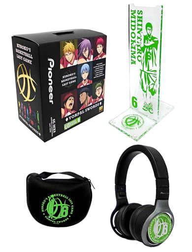 Shintaro Midorima Model Kuroko's Basketball The Movie Last Game Hi-Res Compatible Headphones SE-MX8-K Pioneer Collaboration Headphones [USED]