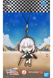 Rider/Artoria Pendragon Alter Fate/Grand Order Ichiban Kuji Natsuda! Mizugida! Kyun Chara Summer Part 2 Kyun Chara Illustrations Rubber Charm Prize J Key Ring [USED]