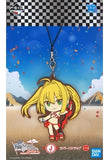 Caster/Nero Claudius Fate/Grand Order Ichiban Kuji Natsuda! Mizugida! Kyun Chara Summer Part 2 Kyun Chara Illustrations Rubber Charm Prize J Key Ring [USED]