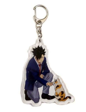 Tetsuro Kuroo Haikyu!! Acrylic Key Chain Rest Time in J-World Tokyo Limited Key Ring [USED]