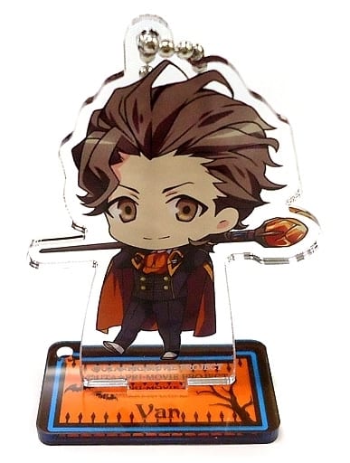Van Kiryuin Uta no Prince Sama Maji Love Kingdom Acrylic Keychain Collection with Stand RAGING Ver. Mysterious Halloween Night Limited Key Ring [USED]