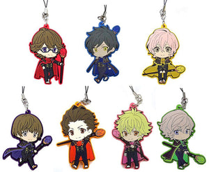 All 7 Types Set Uta no Prince-sama Maji LOVE Kingdom Mysterious Halloween Night Rubber Strap Collection RAGING Ver. Key Ring [USED]