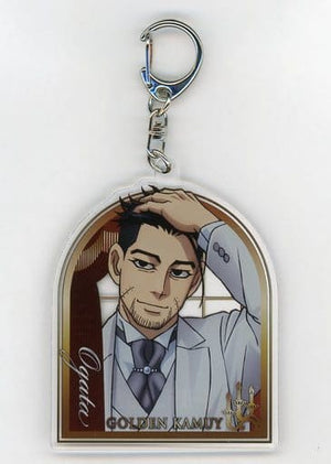 Hyakunosuke Ogata Golden Kamuy Acrylic Keychain Pop Up Shop in Shibuya Marui Key Ring [USED]