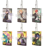 All 6 Types Set Hypnosis Mic: Division Rap Battle Blocky Collection B Shinjuk, Shibuya Key Ring [USED]