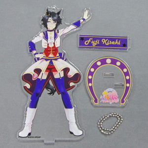 Fuji Kiseki Uma Musume Pretty Derby 2nd EVENT Sound Fanfare! Trading Acrylic Stand Keychain Key Ring [USED]