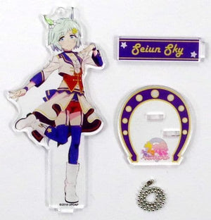 Seiun Sky Uma Musume Pretty Derby 2nd Event Sound Fanfare! Trading Acrylic Stand Keychain Key Ring [USED]