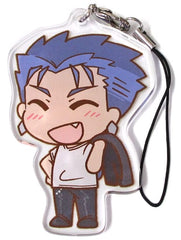 Lancer Today's Menu for the Emiya Family Ichiban Kuji Acrylic Strap Prize E Key Ring [USED]