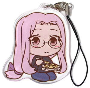 Rider Today's Menu for the Emiya Family Ichiban Kuji Acrylic Strap Prize E Key Ring [USED]