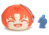 Tsukinaga Leo Smile ver. Ensemble Stars! Manju Nigi Nigi Mascot + Plus Vol.3 Animate BOX Purchase Bonus Key Ring [USED]