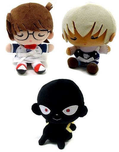 Conan Edogawa Toru Amuro Mr. Hanzawa Detective Conan / Detective Conan: Zero's Tea Time / Detective Conan: The Culprit Hanazawa Sitting Plush Toy Mascot Weekly Shonen Sunday October 10, 2018 Issue Simultaneous Release of 3 Works Service For All Applicants