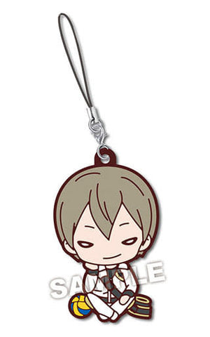 Akinori Konoha Fukurodani Academy Haikyu!! Nitotan Tracksuit Vol.4 Rubber Mascot Key Ring [USED]