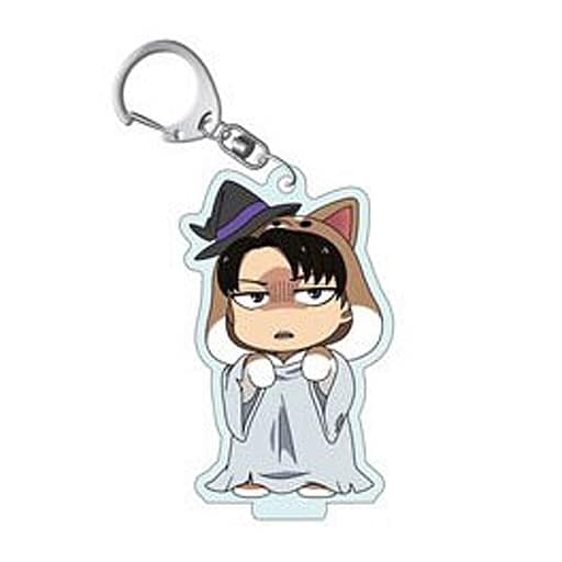 Levi Ackerman Halloween Ver. Attack on Titan Animarukko Acrylic Key Chain Key Ring [USED]