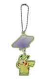 Pikachu Pokemon Double Acrylic Charm Collection Metamon Damon Pokemon Center Limited Key Ring  [USED]