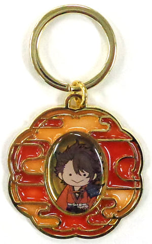 Mutsunokami Yoshiyuki Touken Ranbu ONLINE Stained Glass Key Chain Group 3 Touken Ranbu Banquet Encore Performance Limited Key Ring [USED]