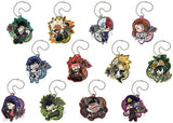 All 12 Types Set Pita! Deforme My Hero Academia Temporary Exemption Battle Acrylic Keychain Key Ring [USED]