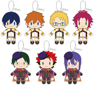 All 7 Types Set Ensemble Stars! Costume Mascot vol.1 Key Ring [USED]