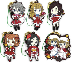 Ange, etc. Princess Principal Rubber Strap Collection Christmas Ver. @Dash Store Limited All 5 Types Set & Box Purchase Privilege Key Ring [USED]
