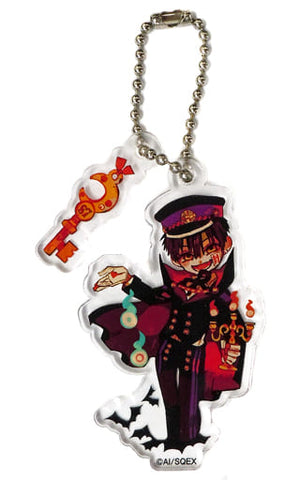 Hanako-kun Toilet Bound Hanako kun Trading Acrylic Keychains Ghost Hotel's Cafe Limited Key Ring [USED]