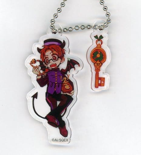 Akane Aoi Toilet Bound Hanako kun Trading Acrylic Keychains Ghost Hotel's Cafe Limited Key Ring [USED]