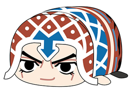 Guido Mista JoJo's Bizarre Adventure: Golden Wind Potekoro Mascot Key Ring [USED]