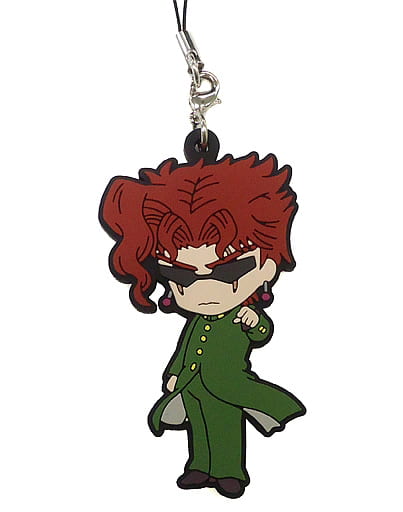 Noriaki Kakyoin JoJo's Bizarre Adventure: Stardust Crusaders Rubber Strap Collection Vol.2 Event Venues Limited Box Purchase Privilege Key Ring [USED]