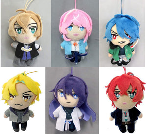 All 6 Types Set Mascot Plush 2 Hypnosis Mic: Division Rap Battle Namco Limited Key Ring [USED]