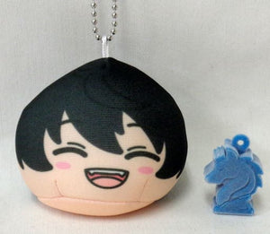 Sakuma Ritsu Support ver Ensemble Stars! Manju Nigi Nigi Mascot + Plus 4 Animate BOX Purchase Bonus Key Ring [USED]