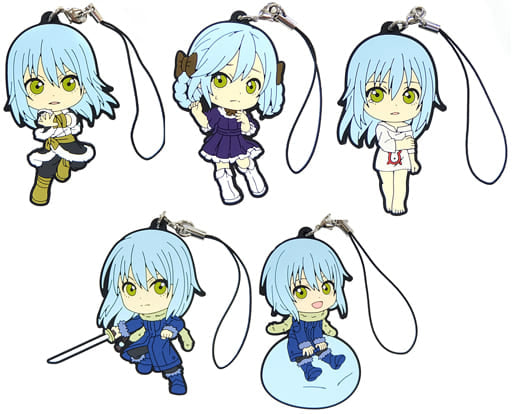 Rimuru Tempest That Time I Got Reincarnated as a Slime Ichiban Kuji Slime life has begun. Prize G All 5 Types Set Key Ring [USED]