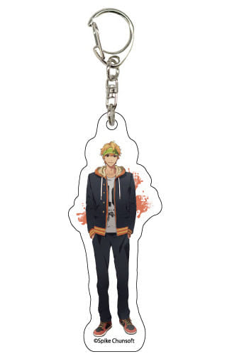 Totomaru Minowa Kenka Bancho Otome 2nd Rumble !! Acrylic Key Chain 01 Key Ring [USED]