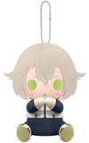 Hotarumaru Touken Ranbu ONLINE Es Series Nino Pitanui Plush Mascot Key Ring [USED]