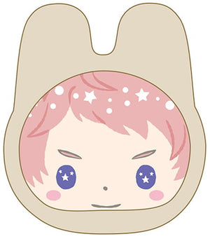 Itsuki Shu x Maron Cream Omaju Nigi Nigi Mascot Ensemble Stars! x Sanrio Characters Key Ring [USED]