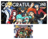 Team 5D 's WRGP Championship Commemoration 120cm Big Towel with Commemorative Bromide Yu-Gi-Oh! 5D's Towel [USED]