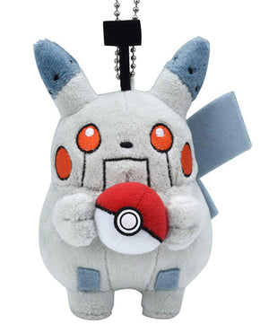 Robo Pikachu Mascot Rika Keino Otoko Pokemon Pokemon Center Limited Key Ring  [USED]