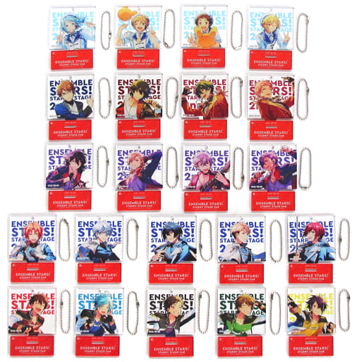 Rei Sakuma, etc. Ensemble Stars! Acrylic Key Chain Collection Ensemble Stars! Starry Stage 2nd In Nippon Budokan Limited All 22 Types Set Key Ring [USED]
