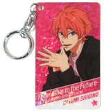 Kisumi Shigino Free! Dive to the Future Glitter Key Holder Talk & Reading Special Event Limited Key Ring [USED]