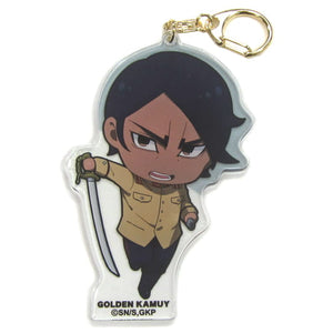 Otonoshin Koito Golden Kamuy Acrylic Key Chain 2Nd Period Only Shop Limited Key Ring [USED]