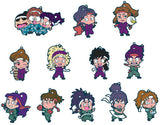 All 12 Types Set Nintama Rantaro Choko Kawa Rubber Strap Vol.1 Key Ring [USED]