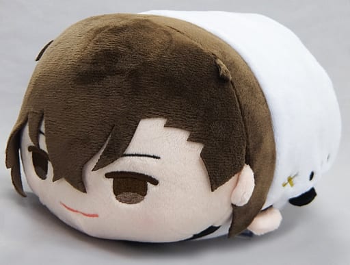 Osamu Dazai White Costume Bungo Stray Dogs DEAD APPLE Mochi Mochi Mascot MS Vol.2 Key Ring [USED]