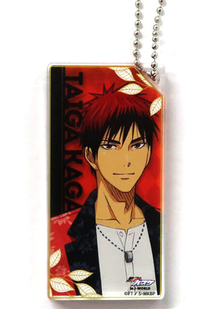 Kagami Taiga Kuroko's Basketball Domiterior Keychain J-World Collection Sweets Style Ver. Special Mini-Attraction Manager's Job Sweets Award Key Ring [USED]