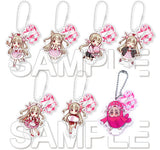 All 7 Types Set Virtual YouTuber Natori Sana Trading Acrylic Keychain Key Ring [USED]