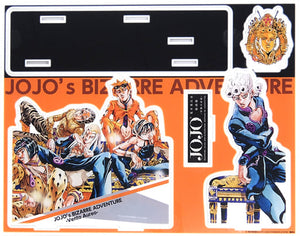 Golden Wind Acrylic Stand Araki Hirohiko Oiginal Drawing Exhibition JOJO -Boken no Hamon- Lowson Minato Roppongi St. Shop Limited Acrylic Stand [USED]