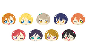 All 9 Types Set Love Live! Omanju Nigi Nigi Mascot Key Ring [USED]