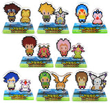 All 8 Types Set Digimon Adventure x Village Vanguard Acrylic Stand Collection Pair Acrylic Stand [USED]